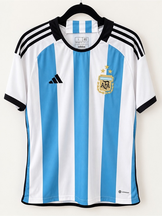 adidas Other - Adidas Argentina 2024 Home Soccer Jersey AFA 3 Star Men’s Large